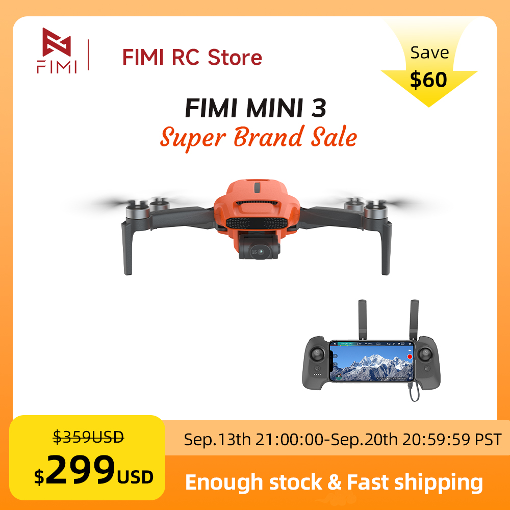 Dron con Cámara FIMI MINI 3, 4 - Drone Gimbal Case reseña y precio